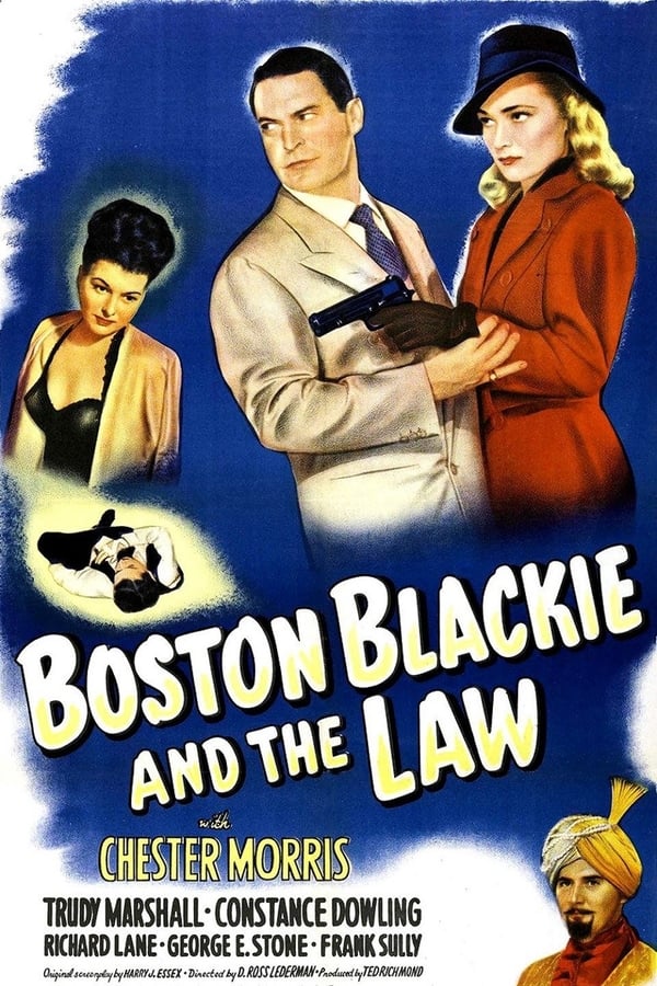 Cover of the movie Boston Blackie and the Law