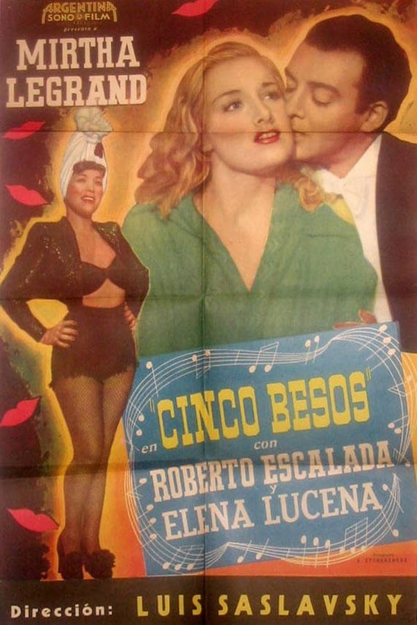 Cover of the movie Cinco besos