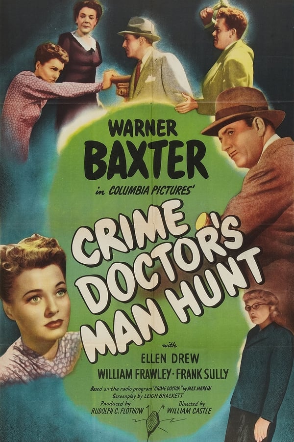 Cover of the movie Crime Doctor's Man Hunt