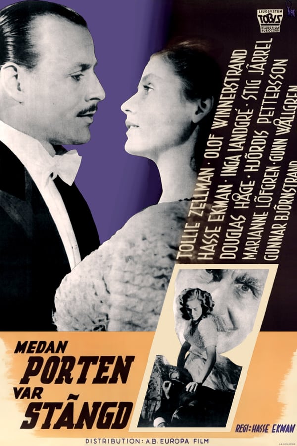 Cover of the movie Medan porten var stängd