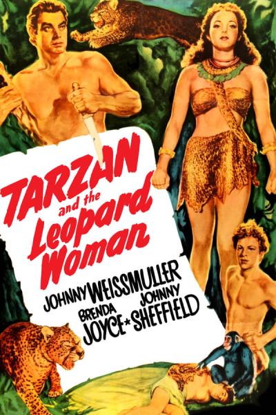 Cover of Tarzan and the Leopard Woman
