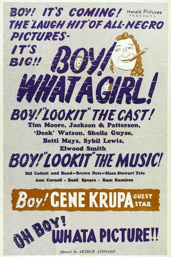 Cover of the movie Boy! What a Girl!