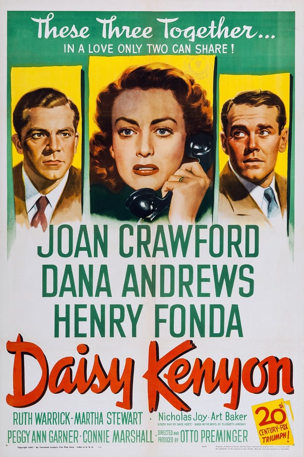 Cover of the movie Daisy Kenyon