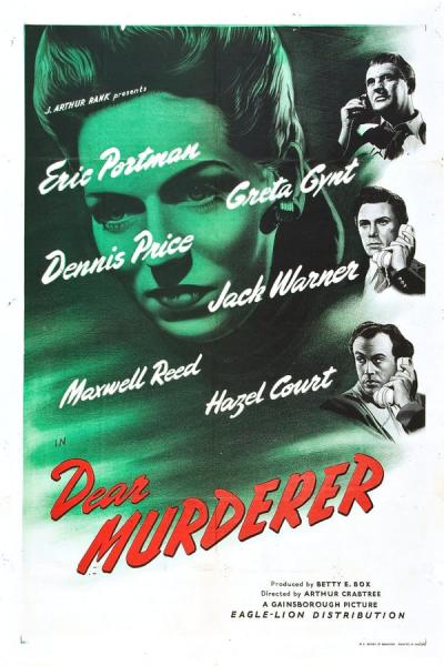 Cover of Dear Murderer