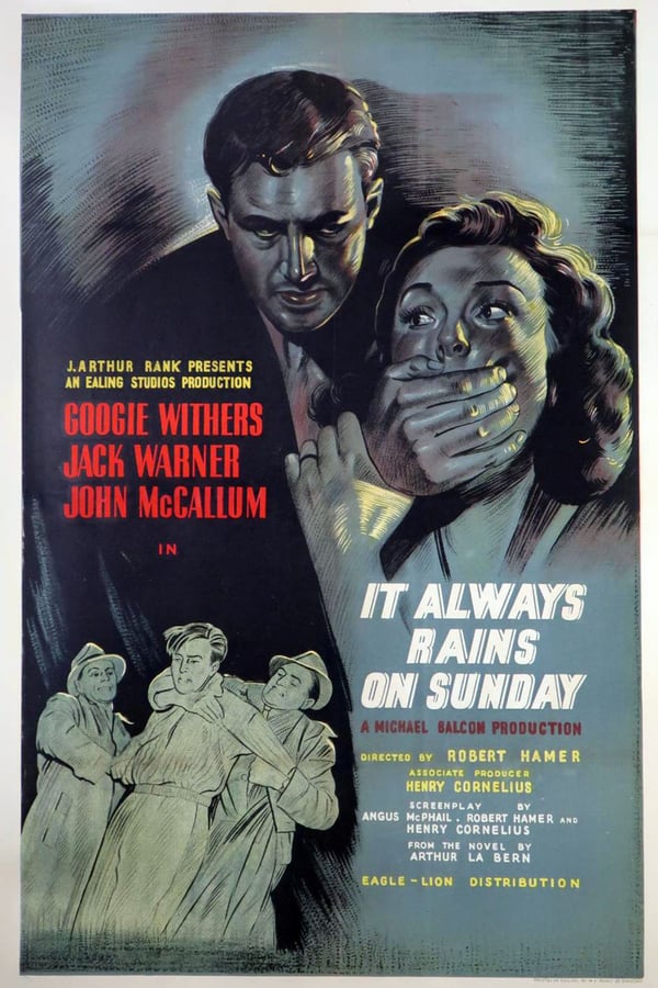 Cover of the movie It Always Rains on Sunday