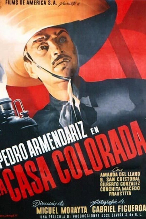 Cover of the movie La casa colorada