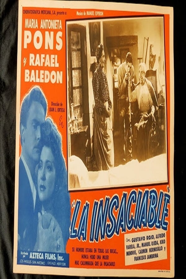 Cover of the movie La insaciable