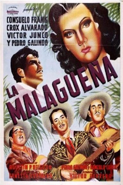 Cover of the movie La malagueña