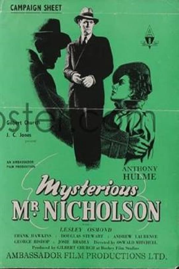 Cover of the movie Mysterious Mr. Nicholson