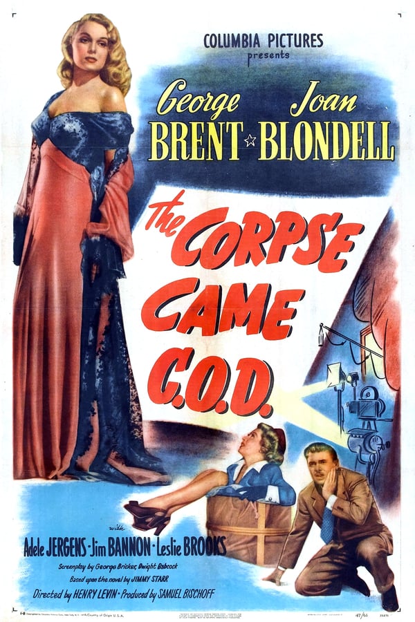 Cover of the movie The Corpse Came C.O.D.