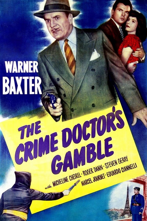 Cover of the movie The Crime Doctor's Gamble