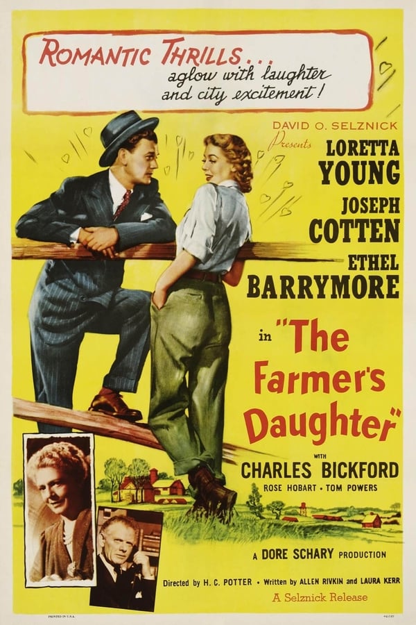 Cover of the movie The Farmer's Daughter