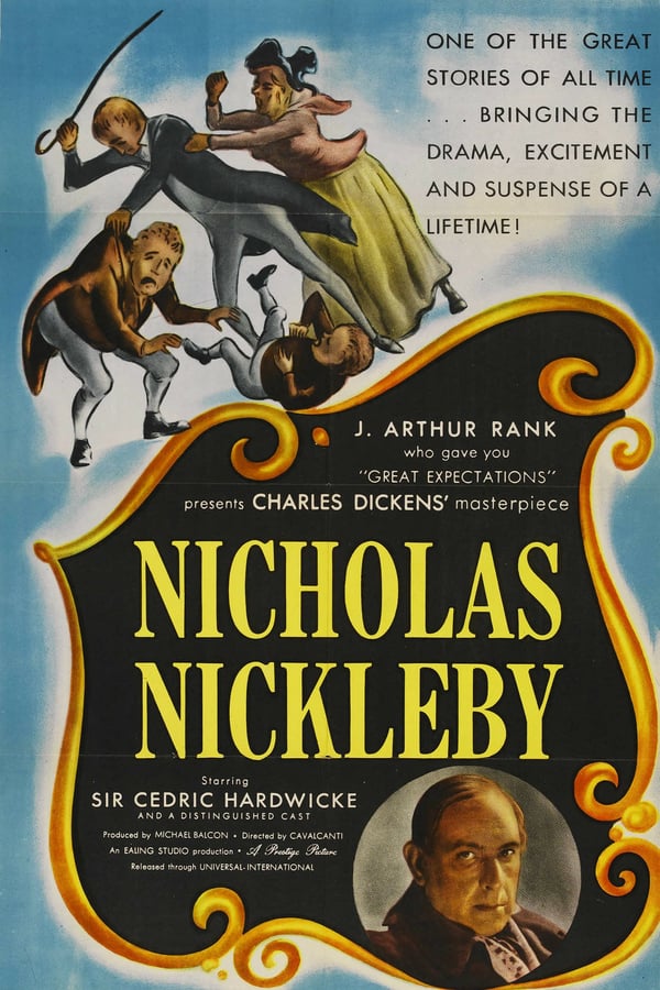 Cover of the movie The Life and Adventures of Nicholas Nickleby