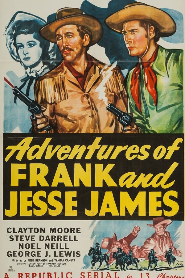 Cover of the movie Adventures of Frank and Jesse James