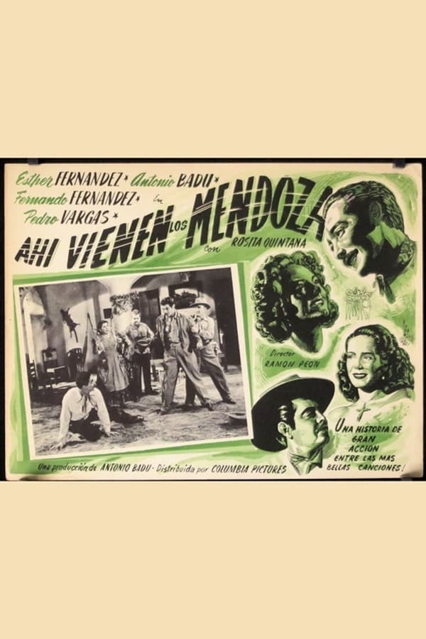 Cover of the movie Ahí vienen los Mendoza