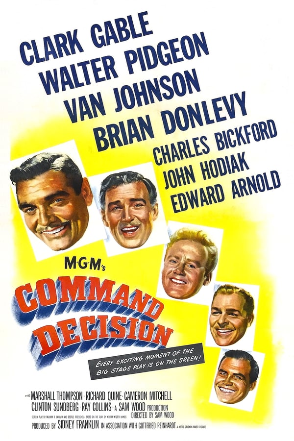 Cover of the movie Command Decision