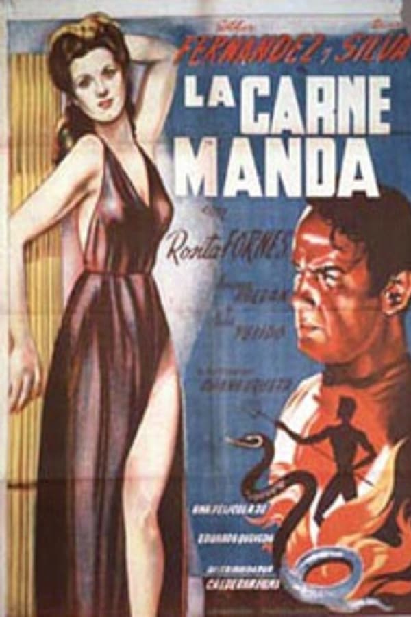 Cover of the movie La carne manda