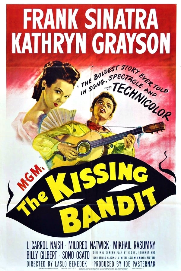 Cover of the movie The Kissing Bandit