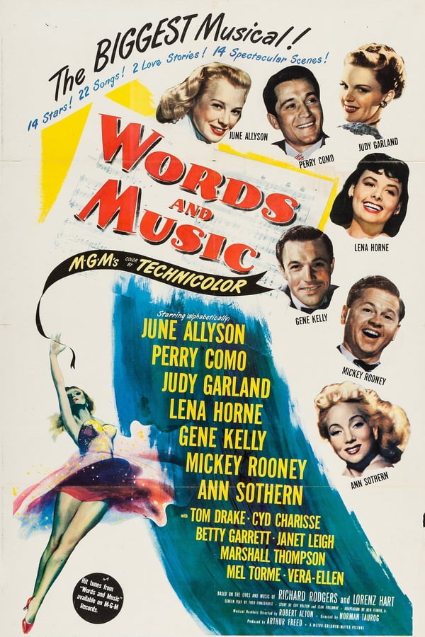 Cover of the movie Words and Music