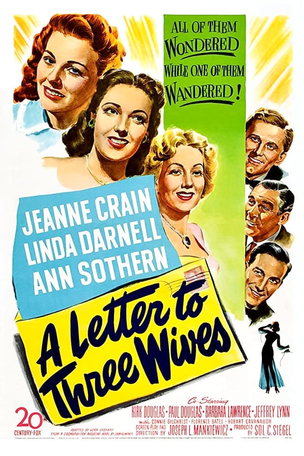 Cover of the movie A Letter to Three Wives