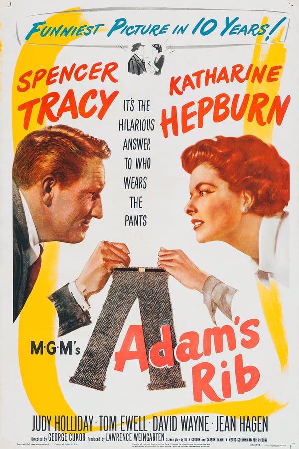 Cover of the movie Adam's Rib