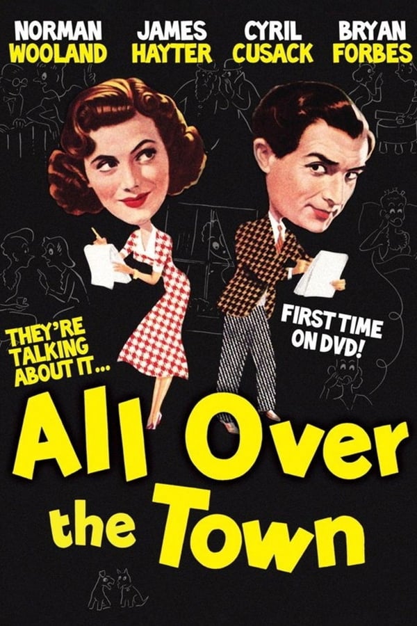 Cover of the movie All Over the Town