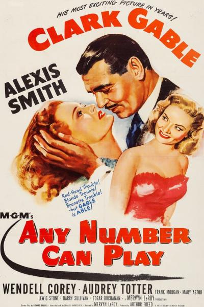Cover of the movie Any Number Can Play