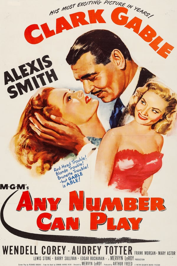 Cover of the movie Any Number Can Play
