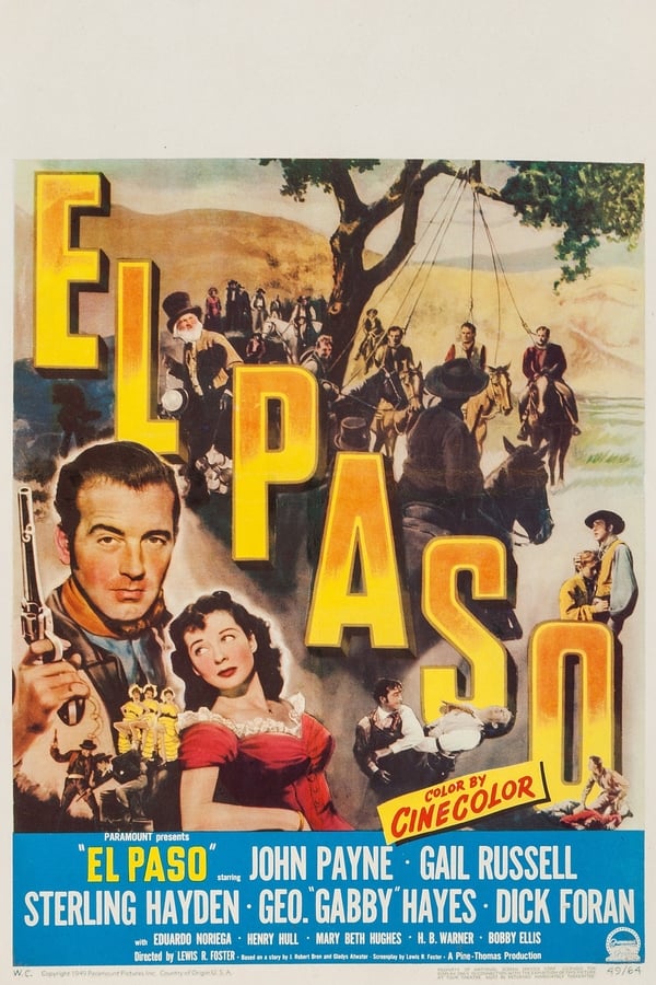 Cover of the movie El Paso