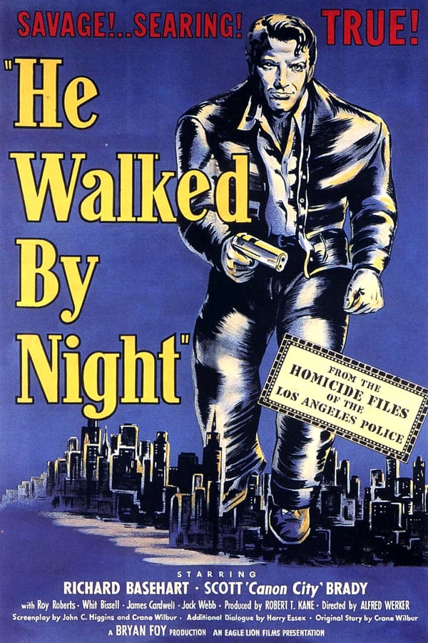 Cover of the movie He Walked by Night