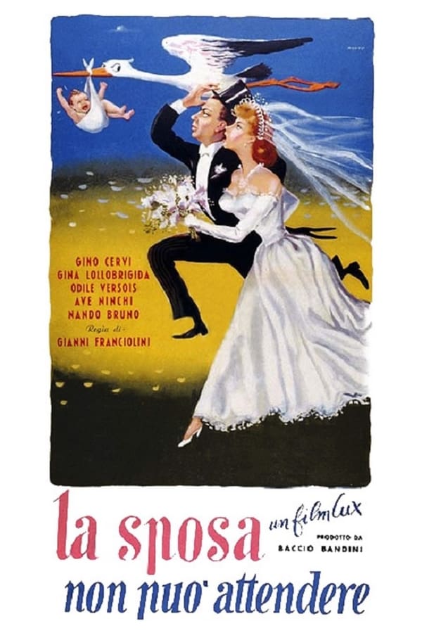 Cover of the movie La sposa non può attendere