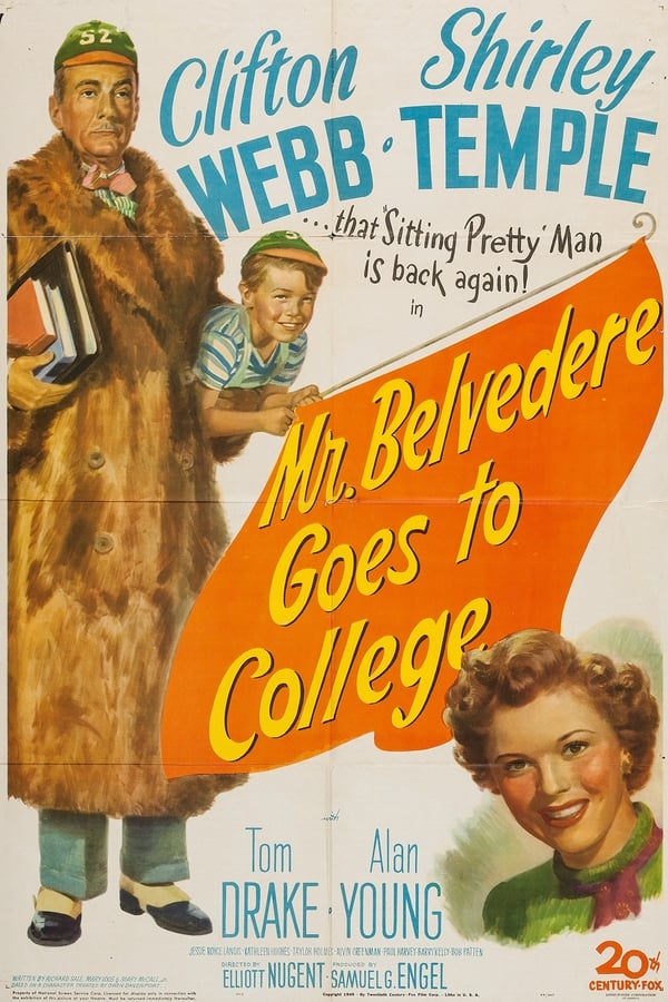 Cover of the movie Mr. Belvedere Goes to College