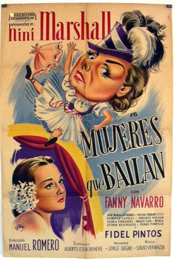 Cover of the movie Mujeres que bailan