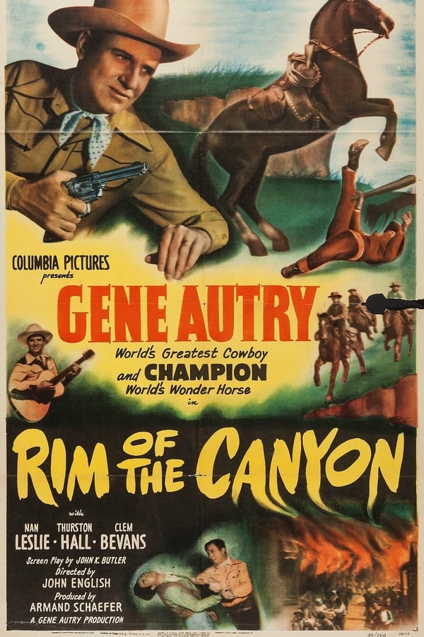 Cover of the movie Rim of the Canyon