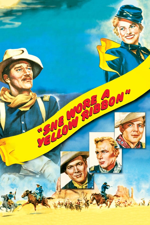 Cover of the movie She Wore a Yellow Ribbon
