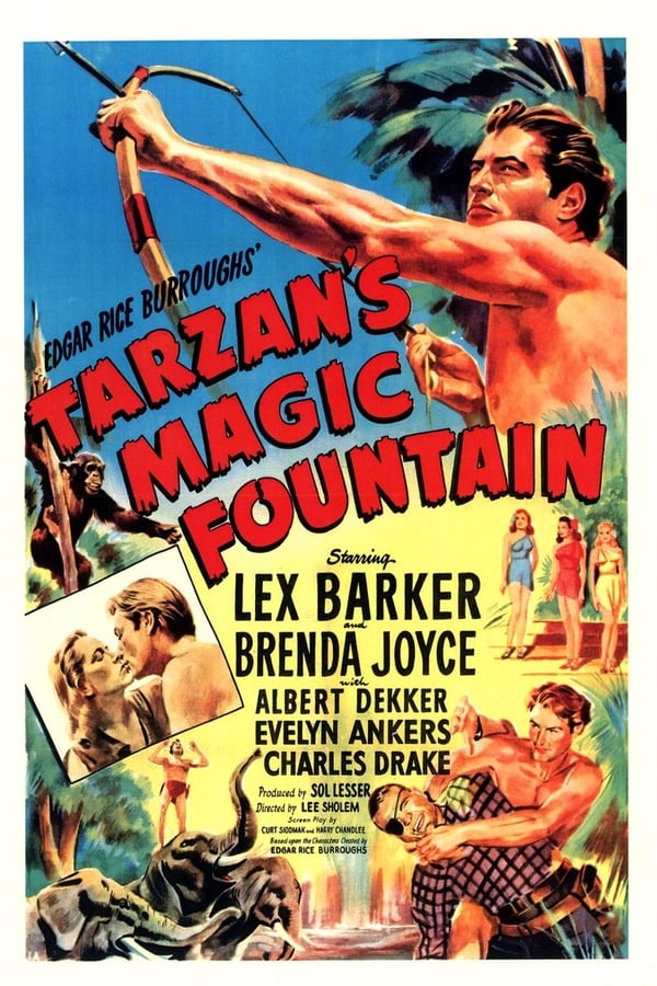 Cover of the movie Tarzan's Magic Fountain