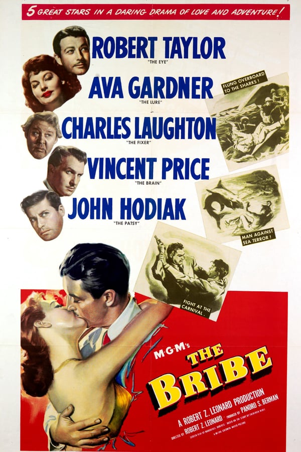 Cover of the movie The Bribe