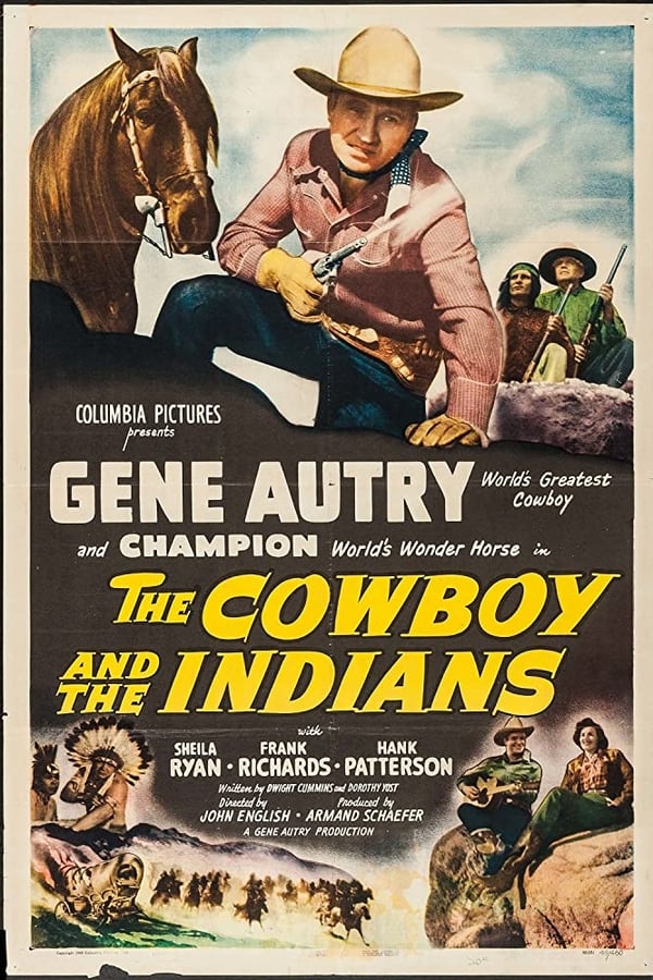 Cover of the movie The Cowboy and the Indians