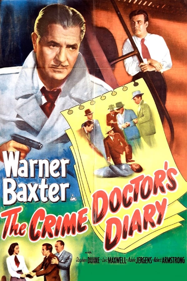 Cover of the movie The Crime Doctor's Diary