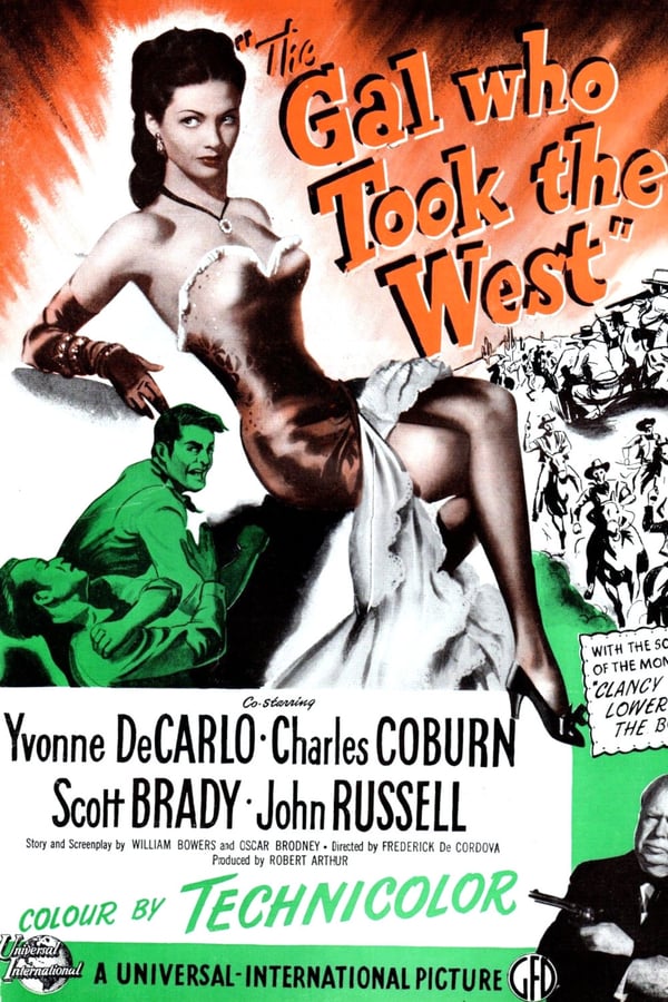 Cover of the movie The Gal Who Took the West