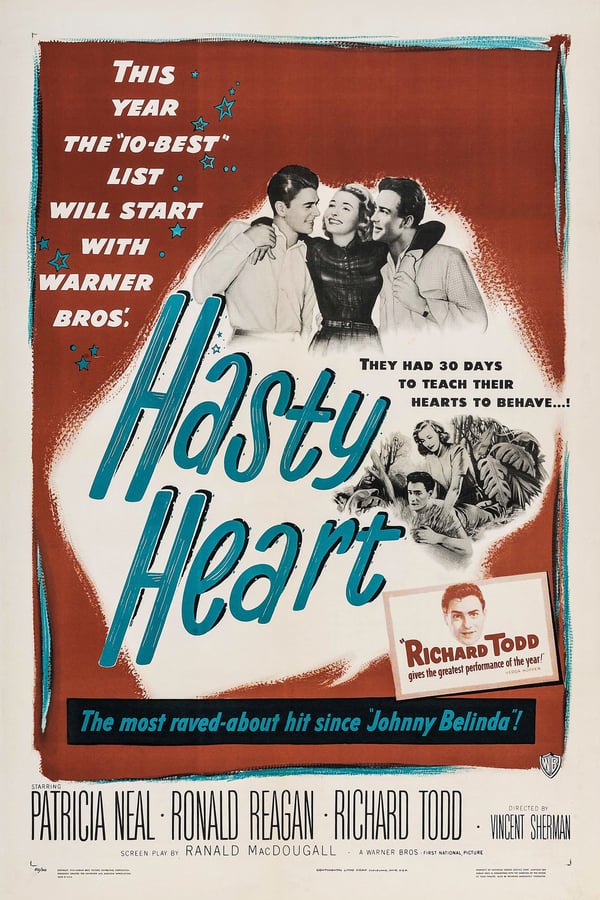 Cover of the movie The Hasty Heart