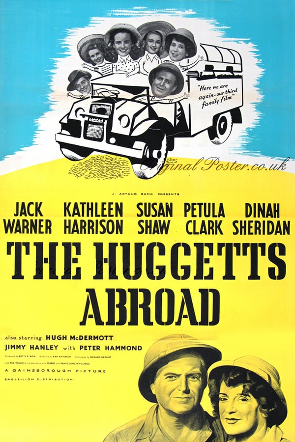 Cover of the movie The Huggetts Abroad