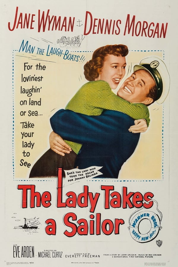 Cover of the movie The Lady Takes a Sailor