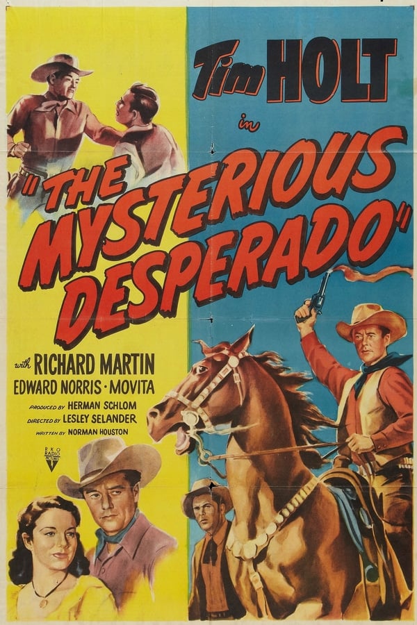 Cover of the movie The Mysterious Desperado