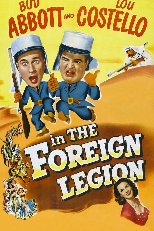 Cover of the movie Abbott and Costello in the Foreign Legion