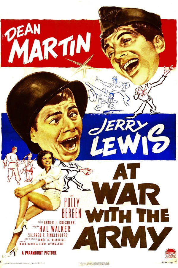 Cover of the movie At War with the Army