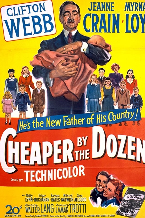 Cover of the movie Cheaper by the Dozen