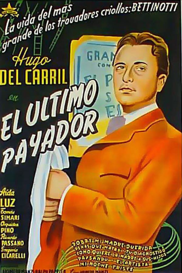 Cover of the movie El último payador