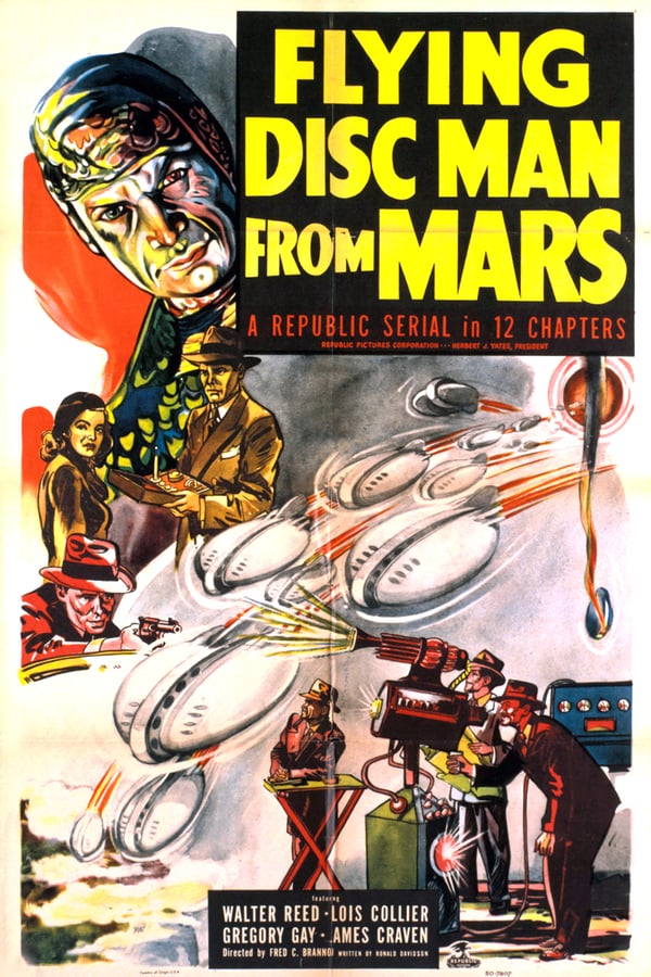 Cover of the movie Flying Disc Man from Mars