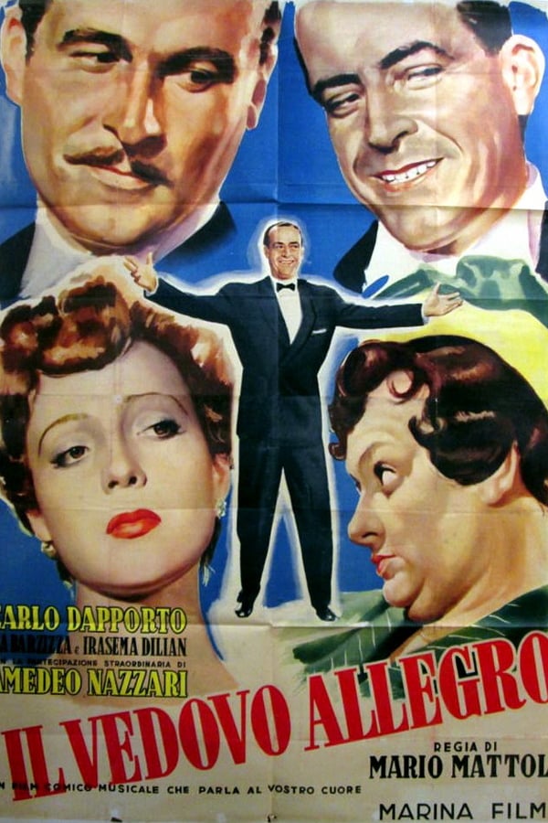 Cover of the movie Il vedovo allegro